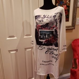 Casual T-Shirt Style Dress